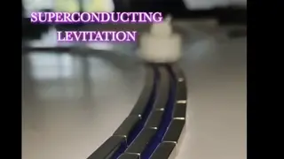 Superconducting track : Levitation experiments